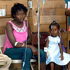 Cholera treatment in Haiti
